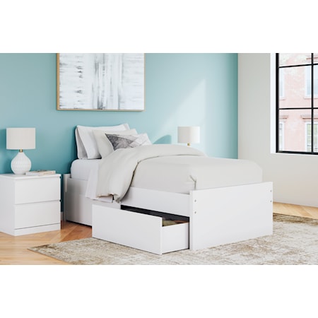 Twin Platform Bed