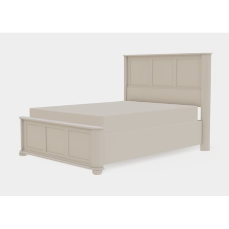 Queen Panel Bed Left Drawerside