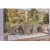 Signature Design by Ashley Beach Front 7-Piece Outdoor Dining Set