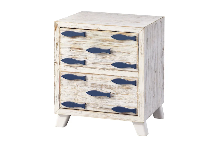 Pieces in Paradise Two Drawer Chest by Coast2Coast Home at Westrich Furniture & Appliances