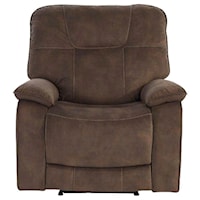 Casual Recliner with No-Gap Footrest