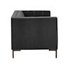 Steve Silver Isaac Gray Velvet Loveseat