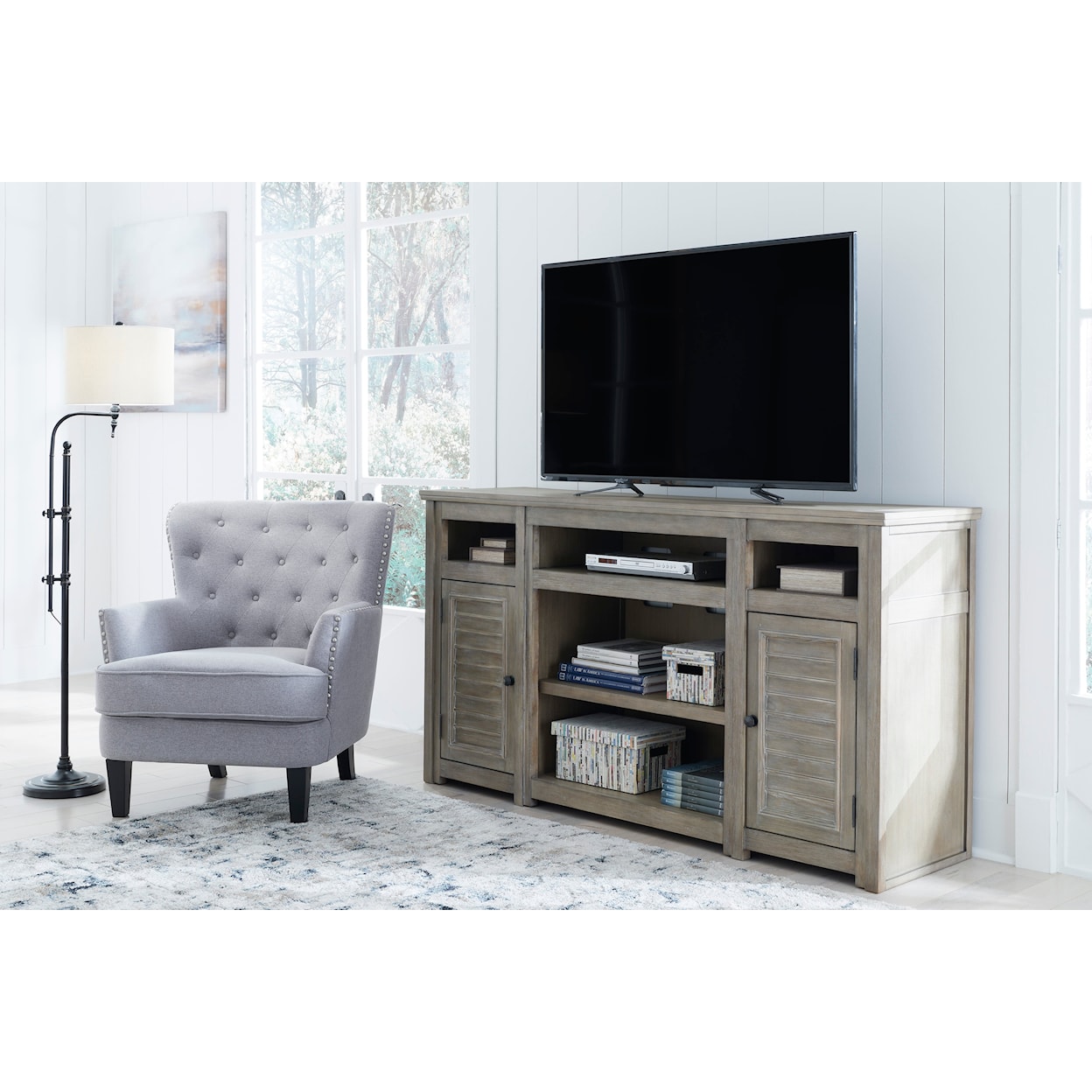 Ashley Furniture Signature Design Moreshire 72" TV Stand