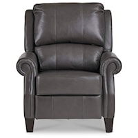 Transitional High Leg Power Reclining Chair with USB Port