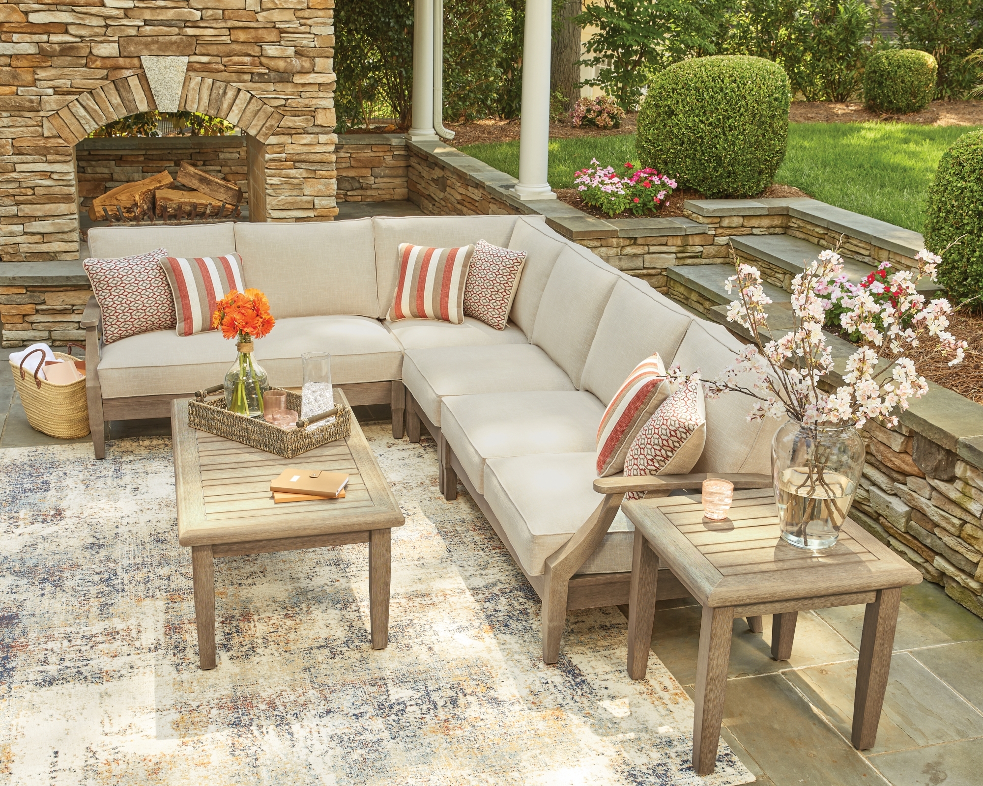 4-Piece Outdoor Sectional
