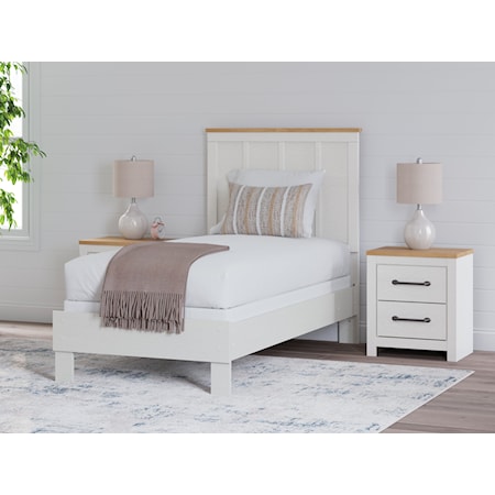 Twin Panel Bed