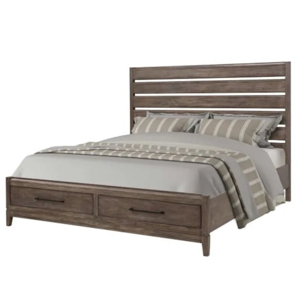 Queen Storage Bed