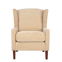 Thompson Floral Pattern Upholstered Accent Chair