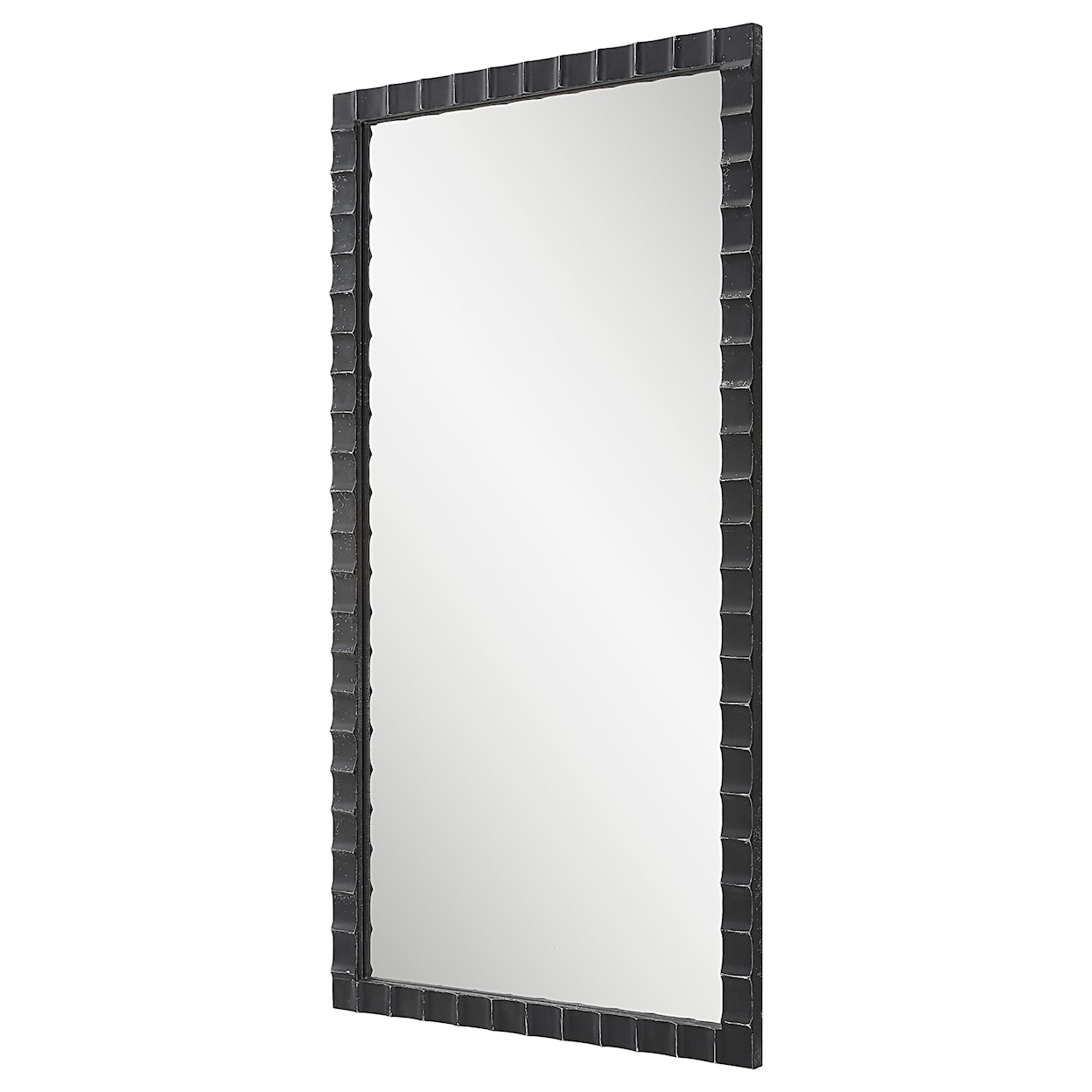 Uttermost Dandridge Dandridge Black Industrial Mirror