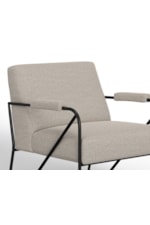 International Furniture Direct Lotus Modern Upholstered Armchair