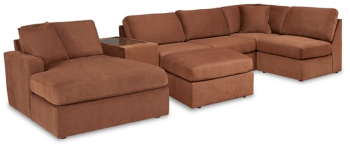 6-Piece Sectional With Chaise And Ottoman