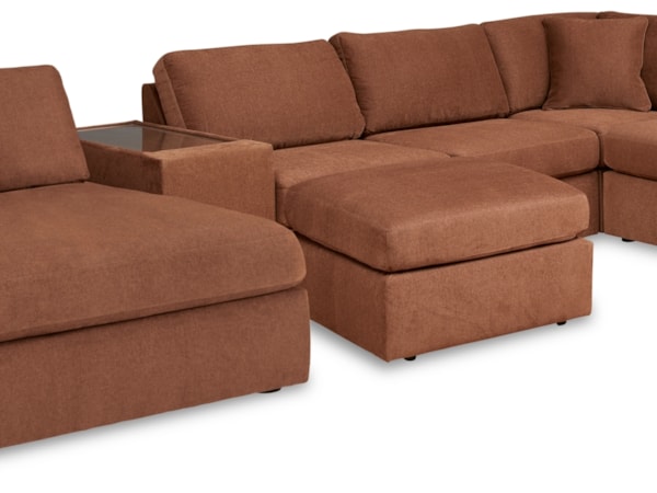 6-Piece Sectional With Chaise And Ottoman