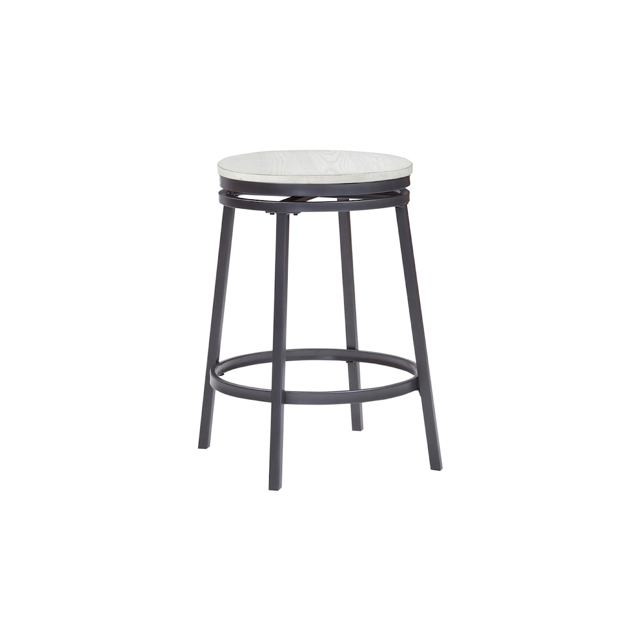 American Woodcrafters Metal Barstools Backless Barstool
