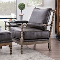 Transitional Accent Chair