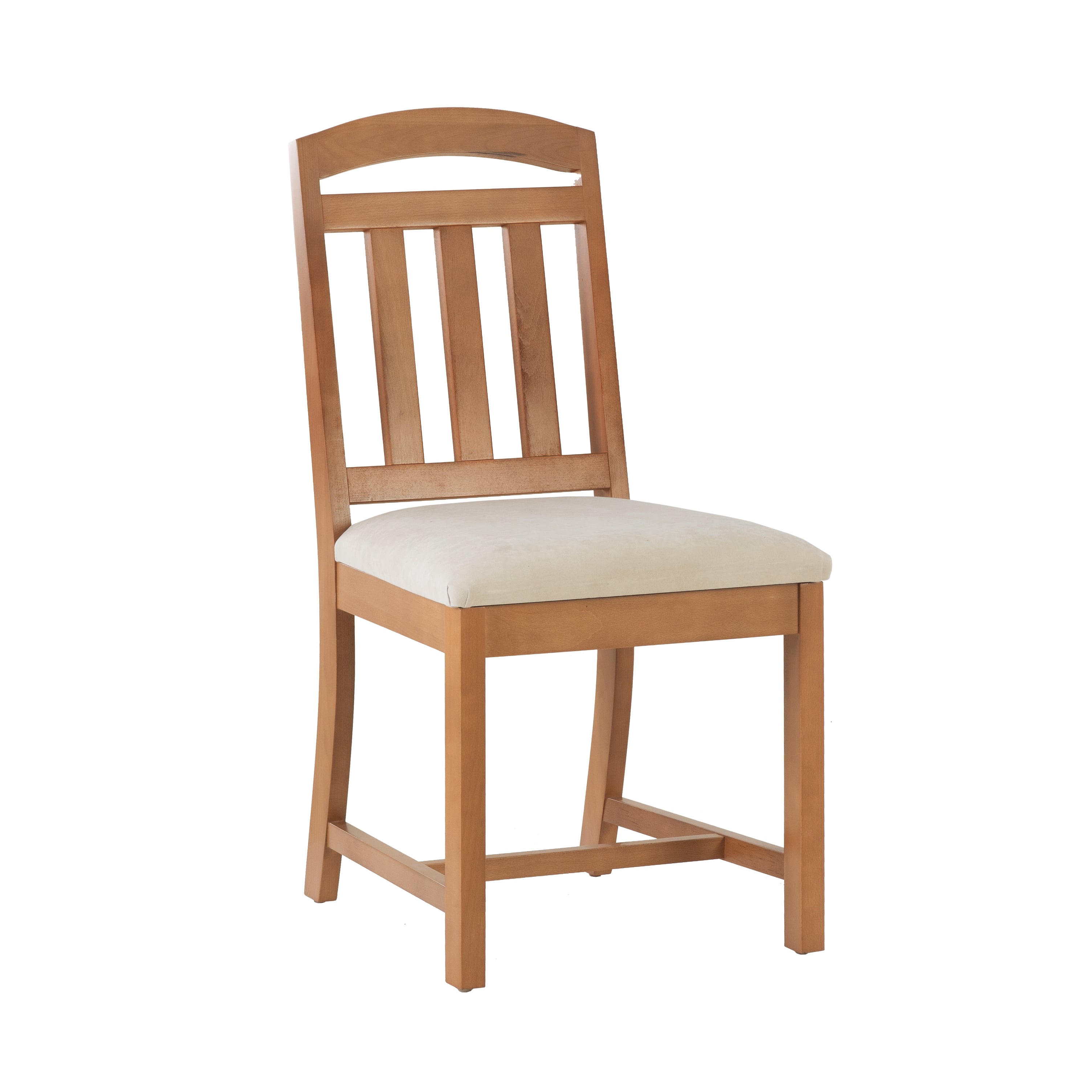 Linon Wilmer Dining Chair with Upholstered Seat