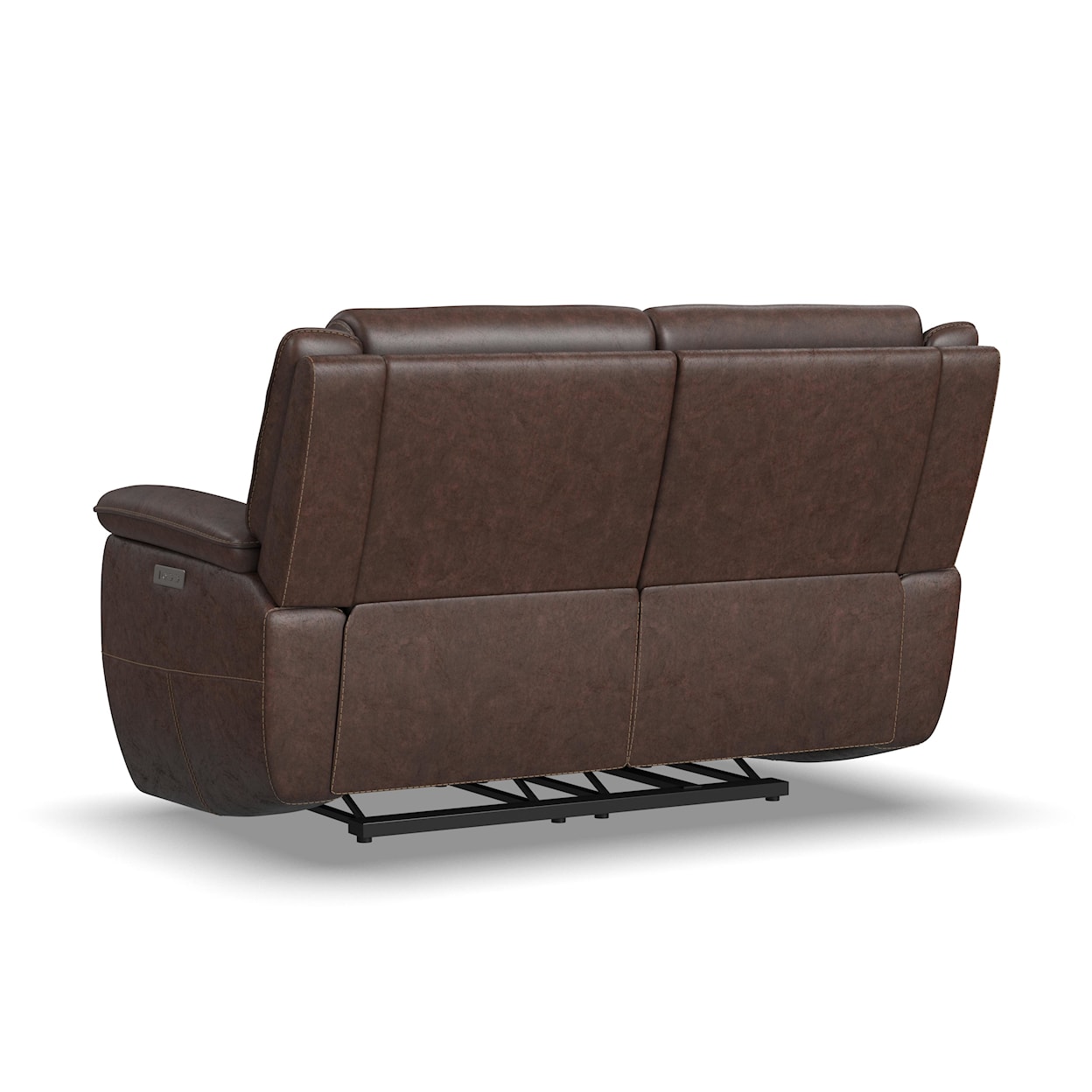 Flexsteel Beau Power Reclining Loveseat w/ Power Headrests