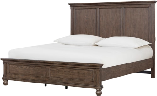 Traditional King Panel Bed