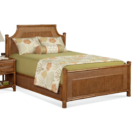 Queen Arched Panel Bed