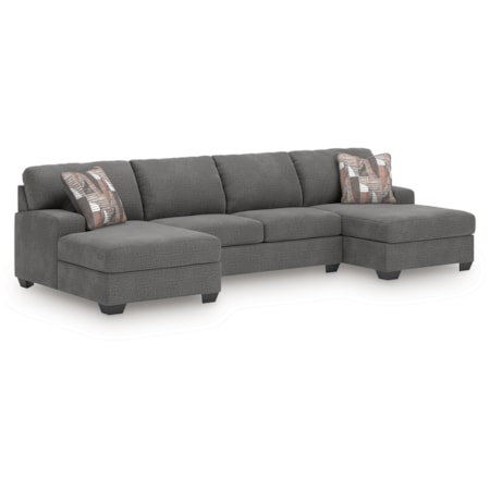 Sectional With Double Chaise