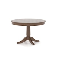 Customizable Round Wood Table