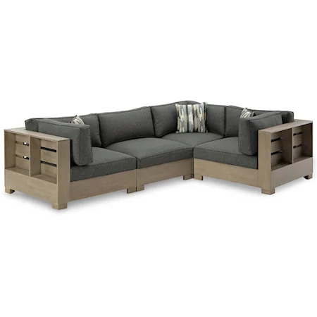 4-Piece Outdoor Sectional