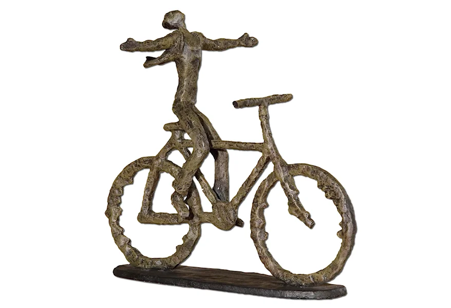 Accessories - Statues and Figurines Freedom Rider by Uttermost at Town and Country Furniture 