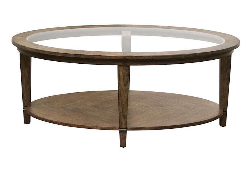 Lewiston Cocktail Table by Bassett at Esprit Decor Home Furnishings