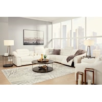 Contemporary 2-Piece Living Room Set