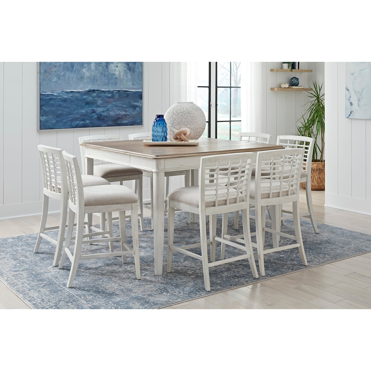 American Woodcrafters Beach Comber Dining Table