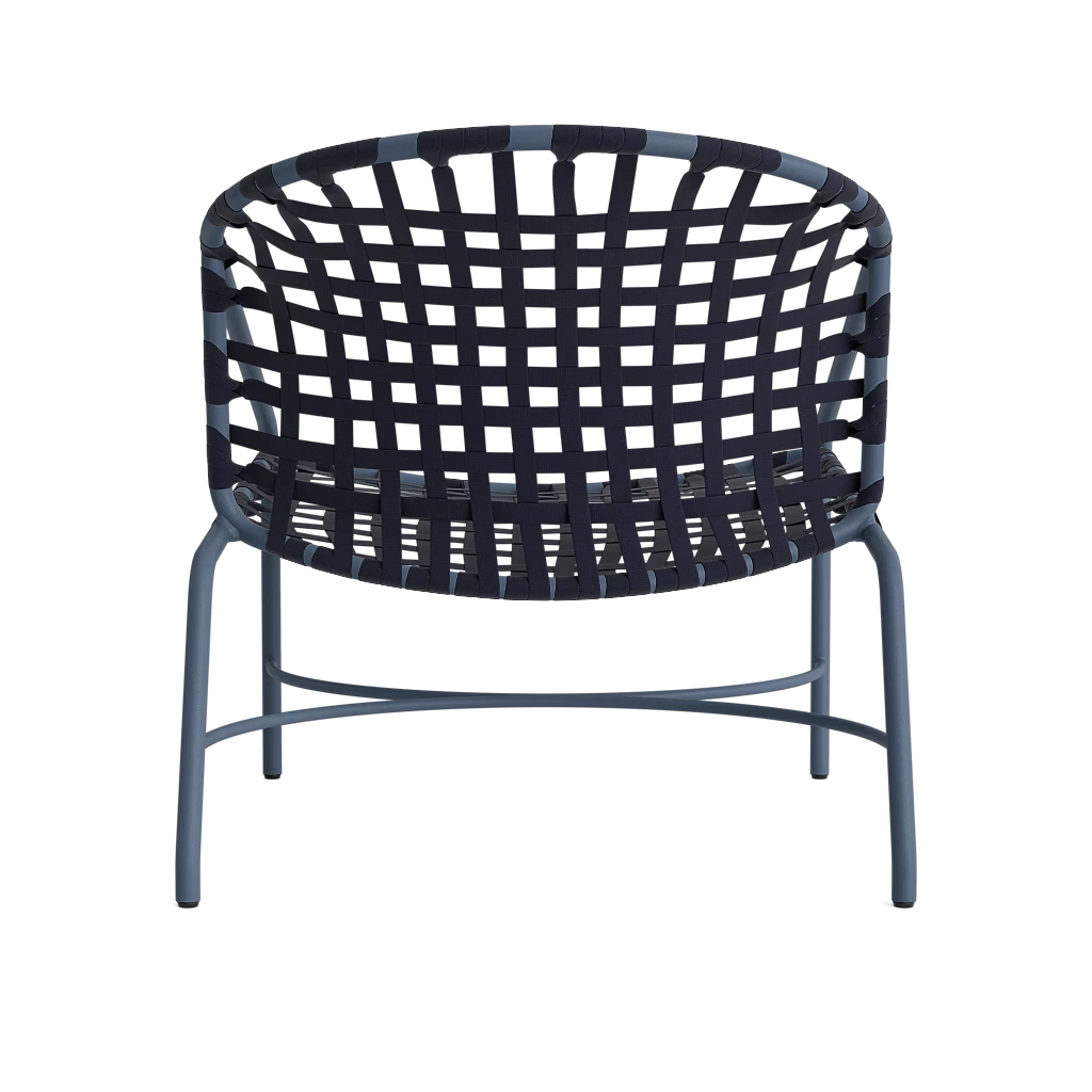 Brown Jordan Kantan Strap Deep-Seating Lounge Chair