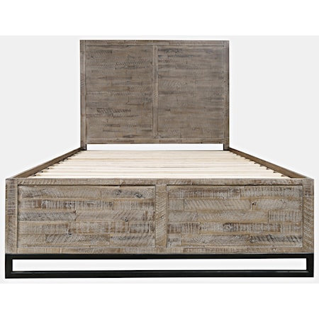 King Panel Bed