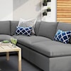 Modway Commix Outdoor 5-Piece Sectional Sofa