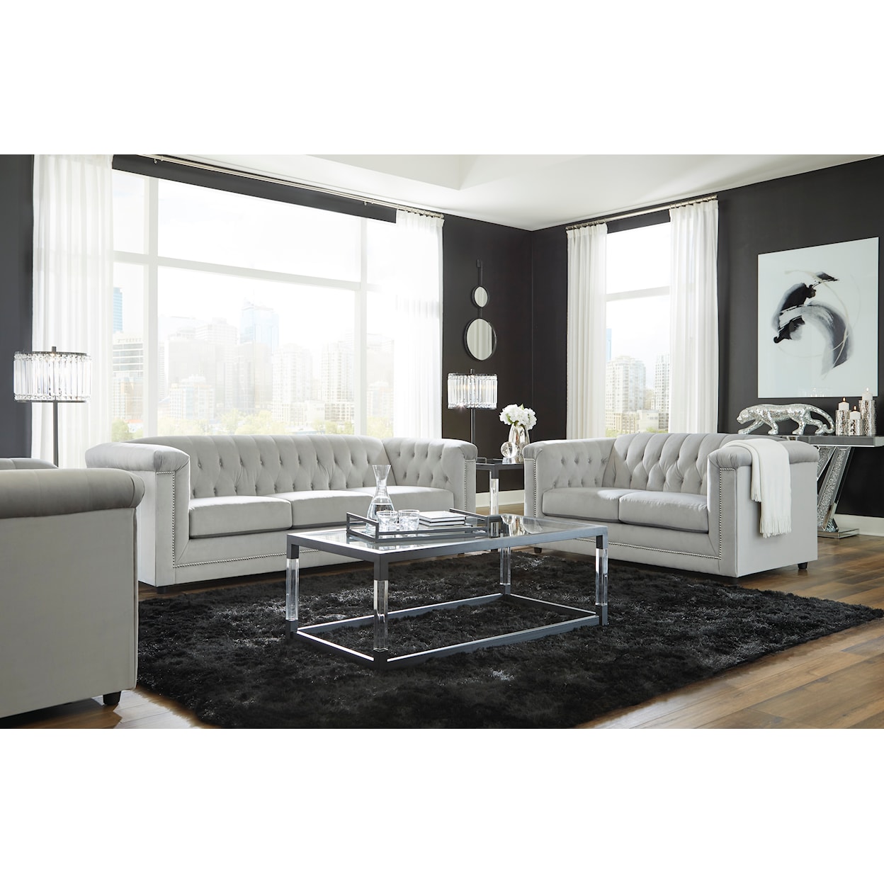 Ashley Furniture Signature Design Josanna Living Room Set