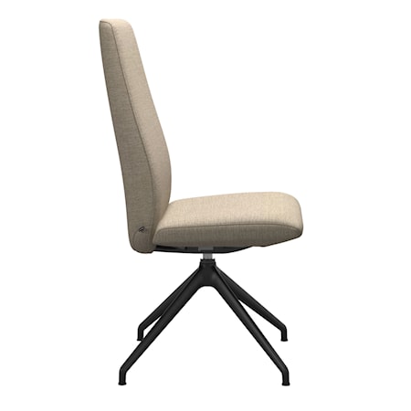 Side Chair with High Back and D350 Base