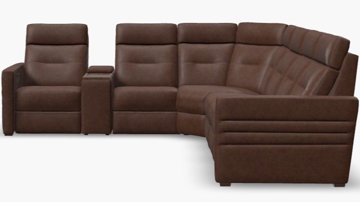 4-Piece Power Reclining Sectional Sofa