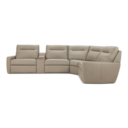 Curved L-Shaped Sectional