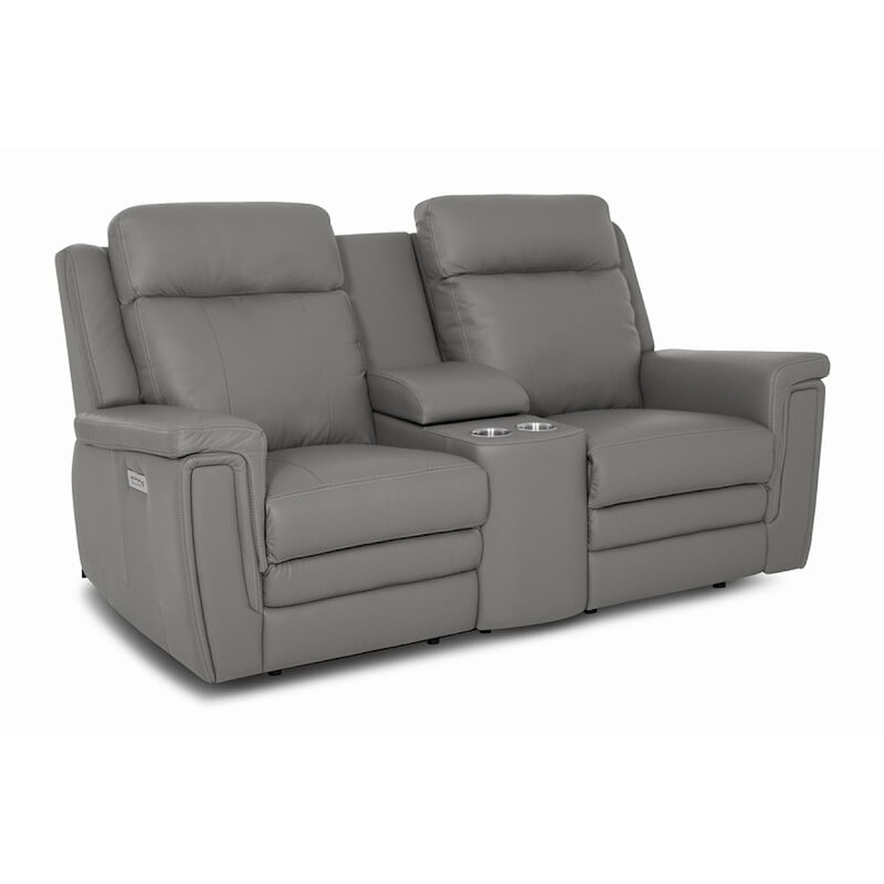 Palliser Asher Asher Power Reclining Console Loveseat