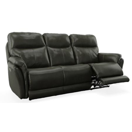 Power Reclining Sofa w/Wireless Remote