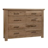 Vaughan Bassett Yellowstone 8-Drawer Dresser