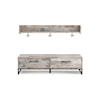 Signature Design by Ashley Furniture Neilsville Bench with Coat Rack