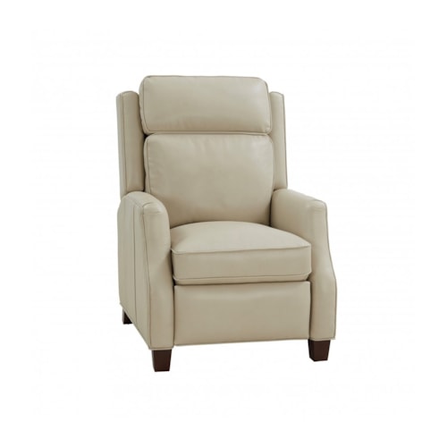 Transitional Push Back Recliner with Articulating Headrest