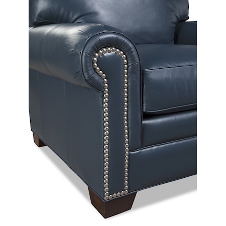 Loveseat with Nailheads