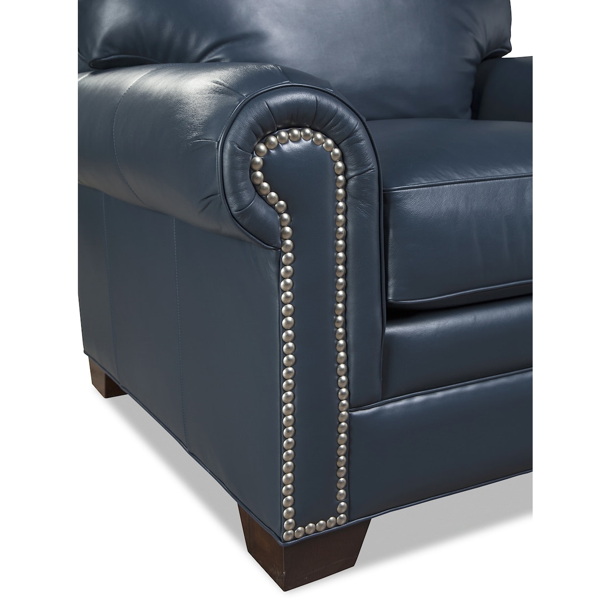 Hickorycraft Craftmaster Loveseat with Nailheads