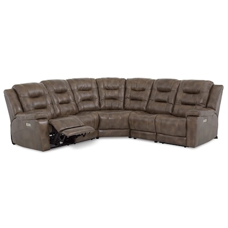 Leighton 5-Piece Power Reclining Sectional