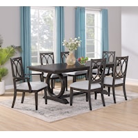 Buchanan 7-Piece Transitional Dining Set