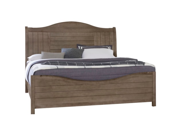 4-Piece Queen Sleigh Bedroom Set