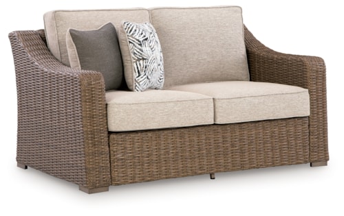 Outdoor Loveseat With Cushion