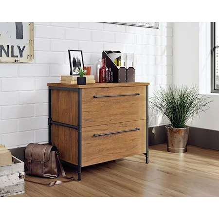 Industrial Lateral 2- Drawer File Cabinet