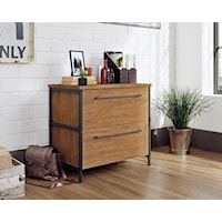 Industrial Lateral 2- Drawer File Cabinet