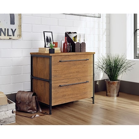 Industrial Lateral 2- Drawer File Cabinet